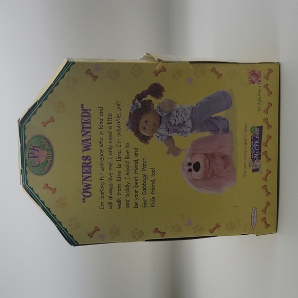 CABBAGE PATCH | Vtg Cabbage Patch Dog Puppy NWT - Picture 5 of 8